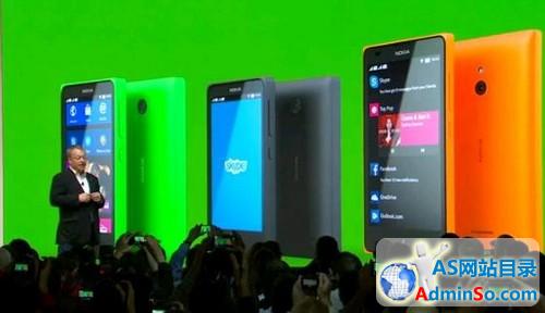诺基亚发布安卓手机：Nokia X、X+以及XL 