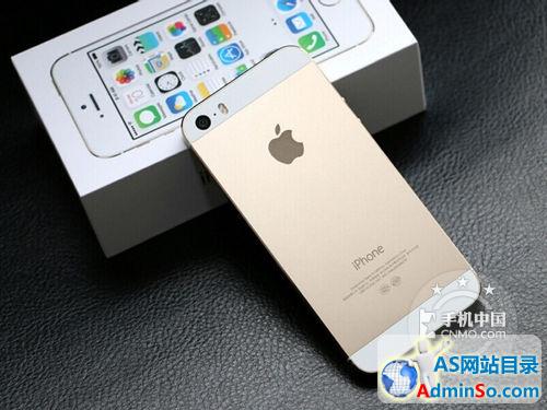 V版三网通用 苹果iPhone5s金色售4300元 