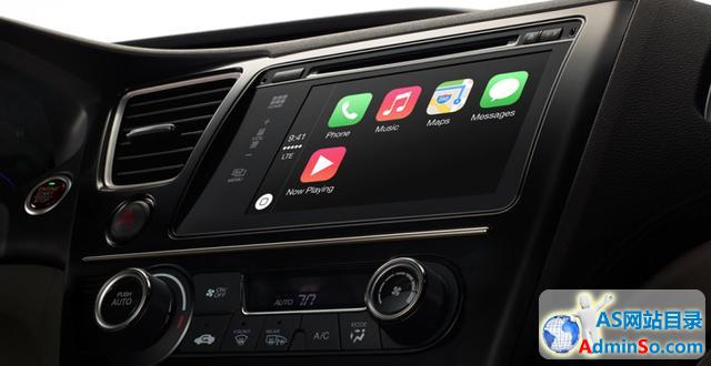 苹果发布CarPlay汽车互联网服务