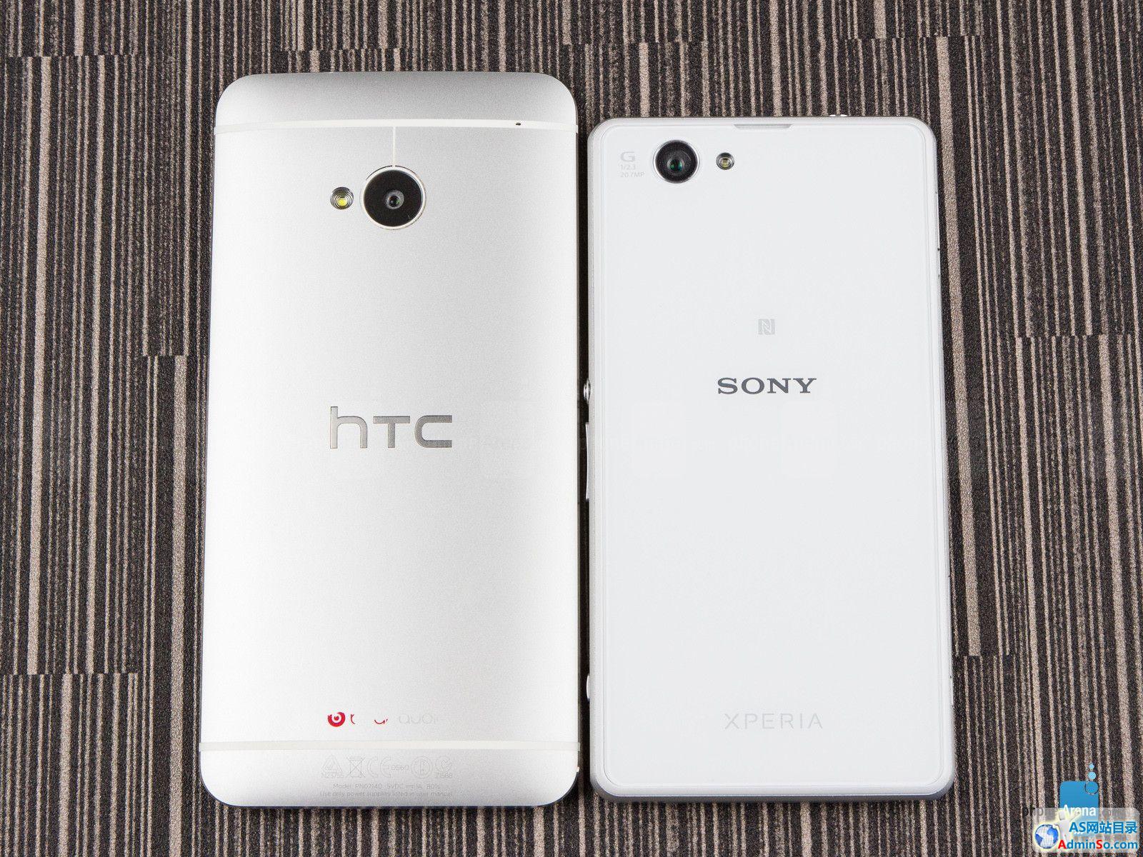 强机外观之争 HTC One对比Z1 Compact 