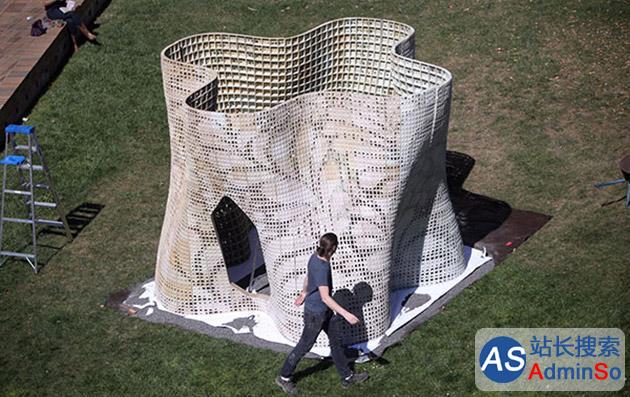 加州大学展示全球首款3D粉末打印建筑
