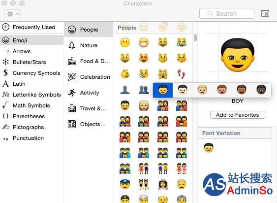 emoji；iOS8.3；OS X 10.10.3