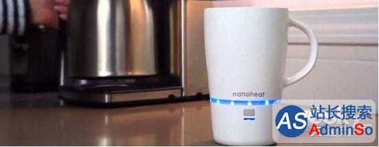 专利纳米技术加热 全新的智能水杯将上市