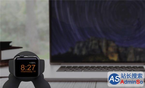生来卖萌，苹果Apple Watch充电支架亮相CES2016