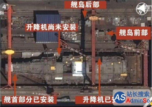 简氏：中国国产航母即将完工，依然采用单舰岛设计